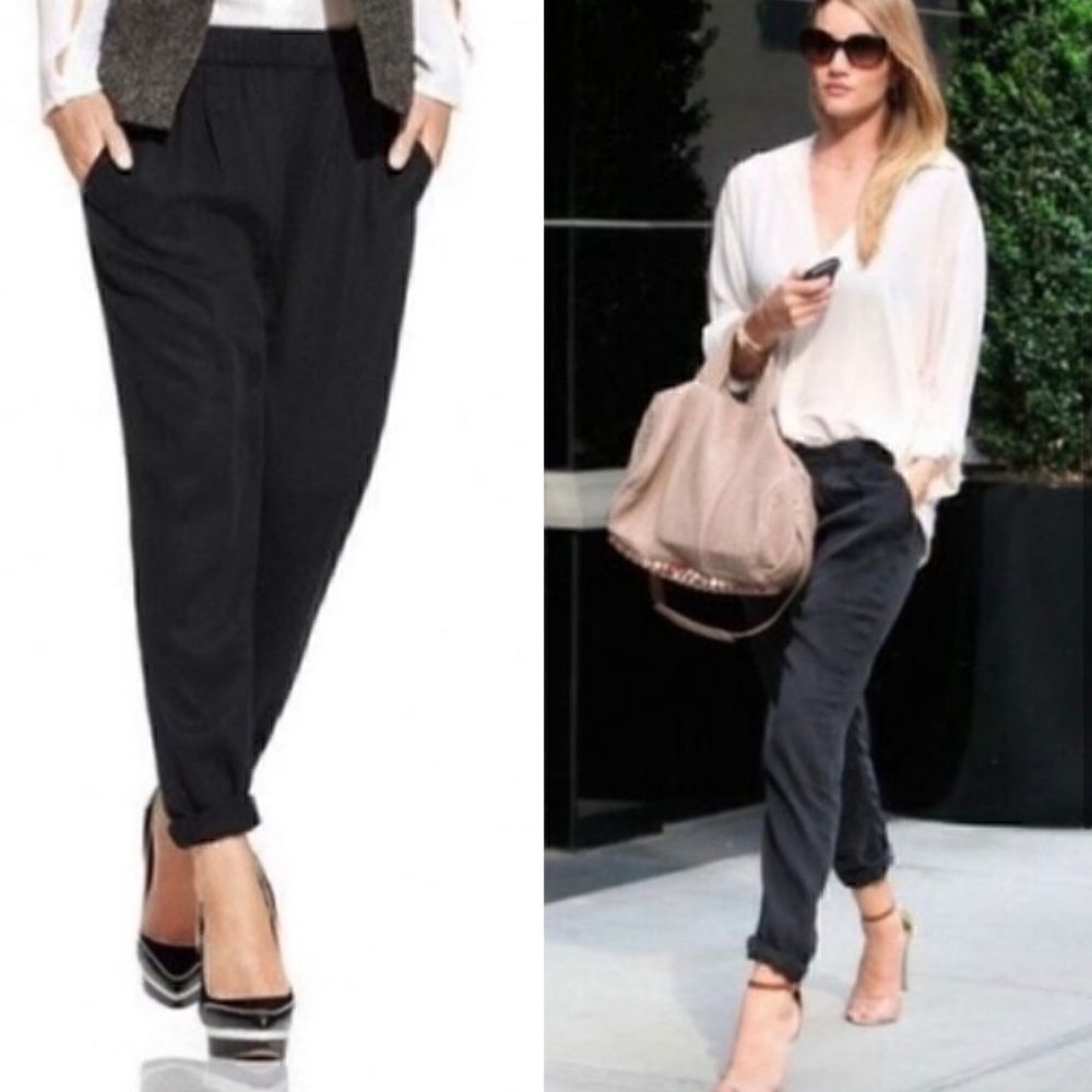 CABI Bianca Pant Washed Black Pockets